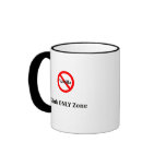 No Vanilla Kink Only Zone mugs