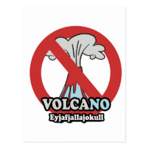 NO VOLCANO POST CARD