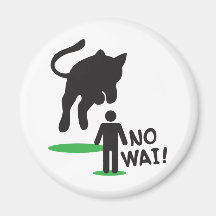 No Wai! CAT ATTACK! Magnet