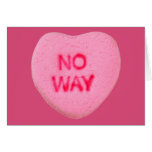 No Way Anti-Valentine Card
