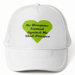 No Weapons formed against me shall prosper hats