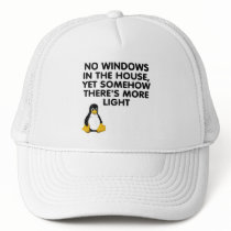 No windows in the house...