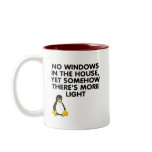 No windows in the house... mugs