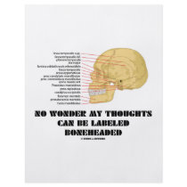 No Wonder My Thoughts Can Be Labelled As Boneheade