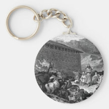 Noah and the Ark Keychain