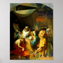 Noah curses his son Ham (Gen 9: 20–25) Print