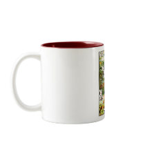 Noah's ABC Alphabet Chart in English Coffee Mugs