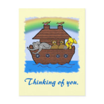 Noahs Arc _ Thinking of you card.