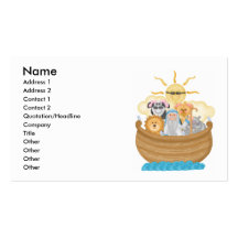 Noah's Ark Business Card Templates