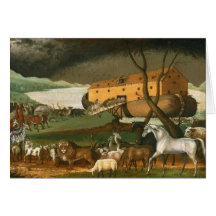 Noah's Ark by Edward Hicks - 1846 Cards