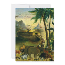 Noah's Ark by Joseph Henry Hidley Personalized Invitation