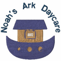 Noah's Ark Custom Embroidery Design Embroidered Shirt