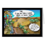 "Noah's Ark" Funny Cartoon Tees Gifts Collectibles Greeting Card