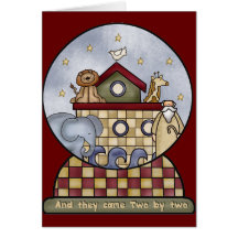 Noah's Ark Greeting Cards