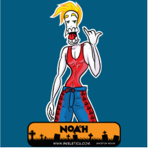Noah's Sculpture - Skekletica.com - webcomic Acrylic Cut Out