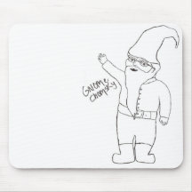 Noam Chompsky Mouse Pad