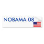 NOBAMA 08 BUMPER STICKERS