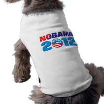 NOBAMA 2012 DOG TSHIRT