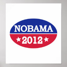 Nobama 2012 election print