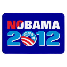 NOBAMA 2012 FLEXIBLE MAGNET
