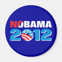 NOBAMA 2012 MAGNET