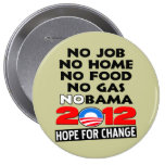 NoBAMA 2012 Pin
