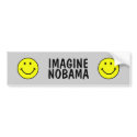 Nobama anti Obama bumper stickers