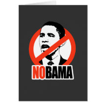 NOBAMA / ANTI-OBAMA T-SHIRT CARDS