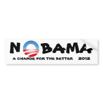 Nobama bumper sticker