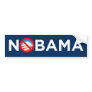 Nobama circle-slash O Logo Bumper Stickers