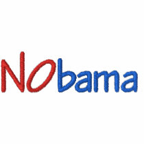 NObama embroidered T-Shirt