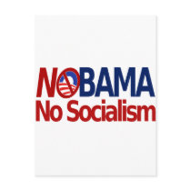 NOBAMA no socialism Postcards