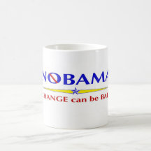 NOBAMA - OBAMA MUG