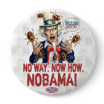 Nobama Politicks Suck Gear Pin