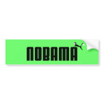 Nobama surrender anti Obama Bumper Sticker