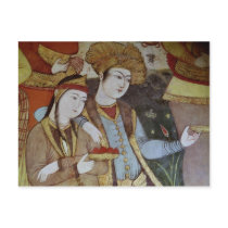 Nobles at the Court of Shah Abbas I Postcards