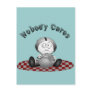 Nobody Cares Recipe Card Post Card