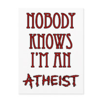Nobody Knows I'm an Atheist