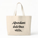 Nobody's perfect. bags