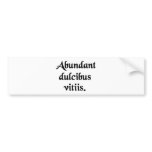 Nobody's perfect. bumper stickers
