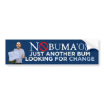 Nobuma Looking For Change Bumper Sticker bumper stickers