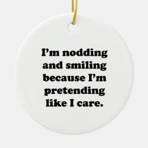 Nodding And Smiling Christmas Ornaments