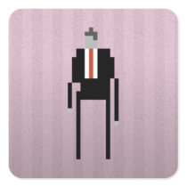 node.js knockout suit dude square stickers