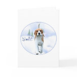 Noel Beagle Holiday Card