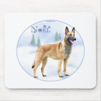 Noel Belgian Malinois Mouse Mat