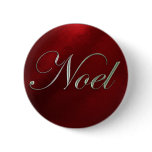 Noel Christmas button