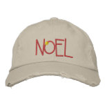 Noel Christmas Embroidered Hat embroidered hats