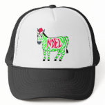 Noel Christmas Zebra hats