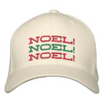 Noel! Embroidered Christmas Hat embroidered hats