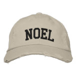 Noel Embroidered Hat embroidered hats
